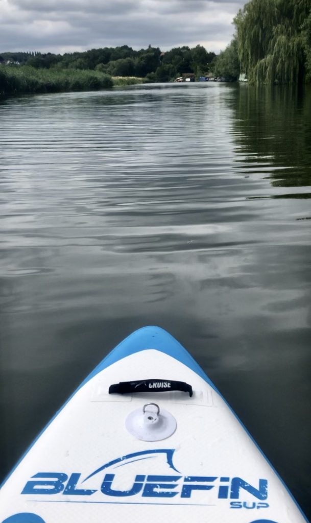 Paddle boarding