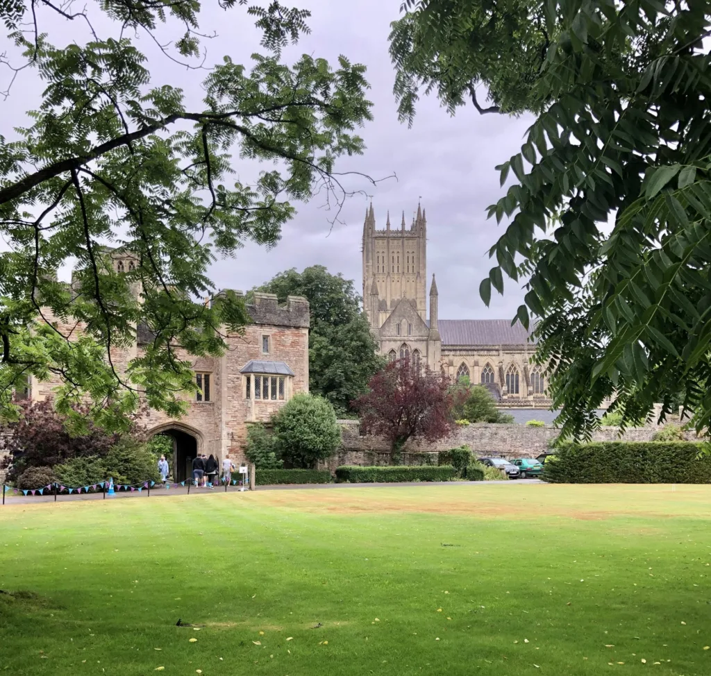 View of Wells Cathedral