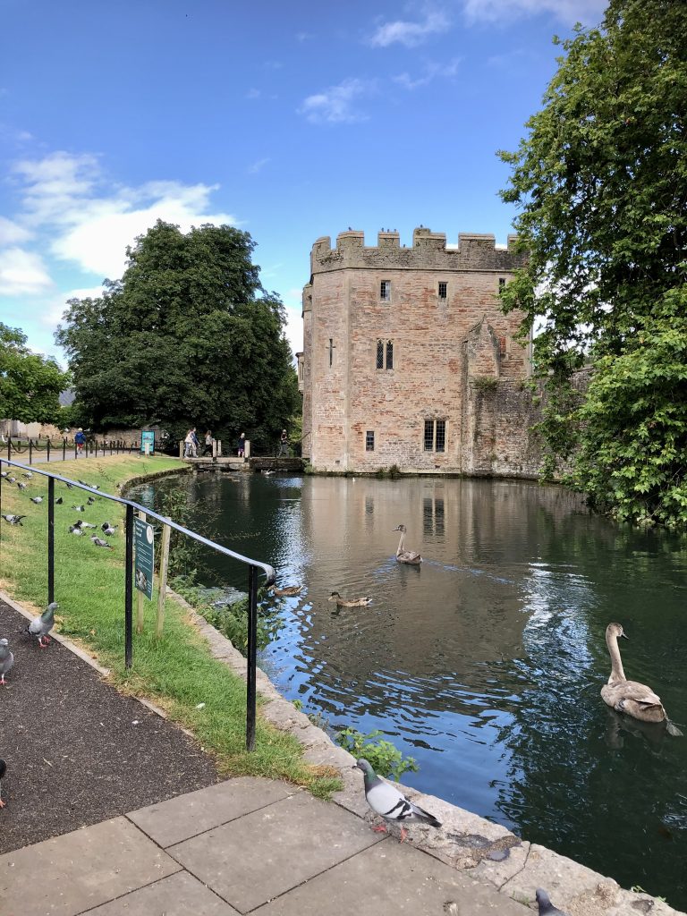 Moat at Bishop's Palace, Wells