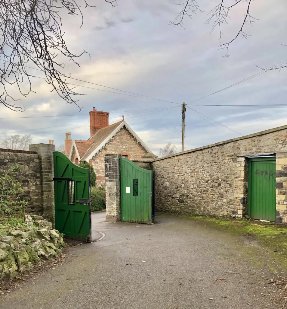 Stables entrance to Blaise House