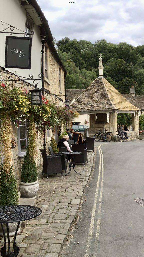 Castle Combe Pub and Market Square