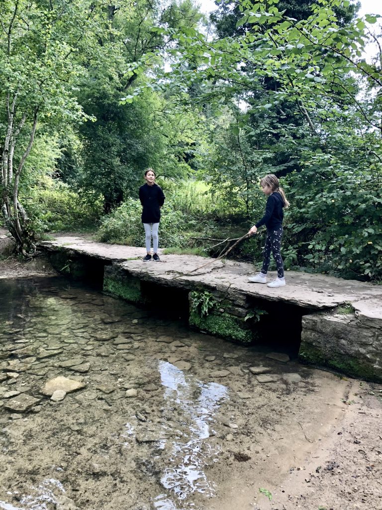 Clapper Bridge over the Bybrook river