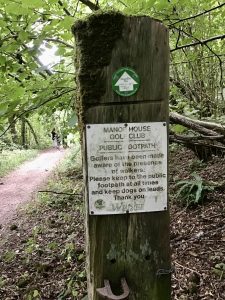 Castle Combe Golf Course sign