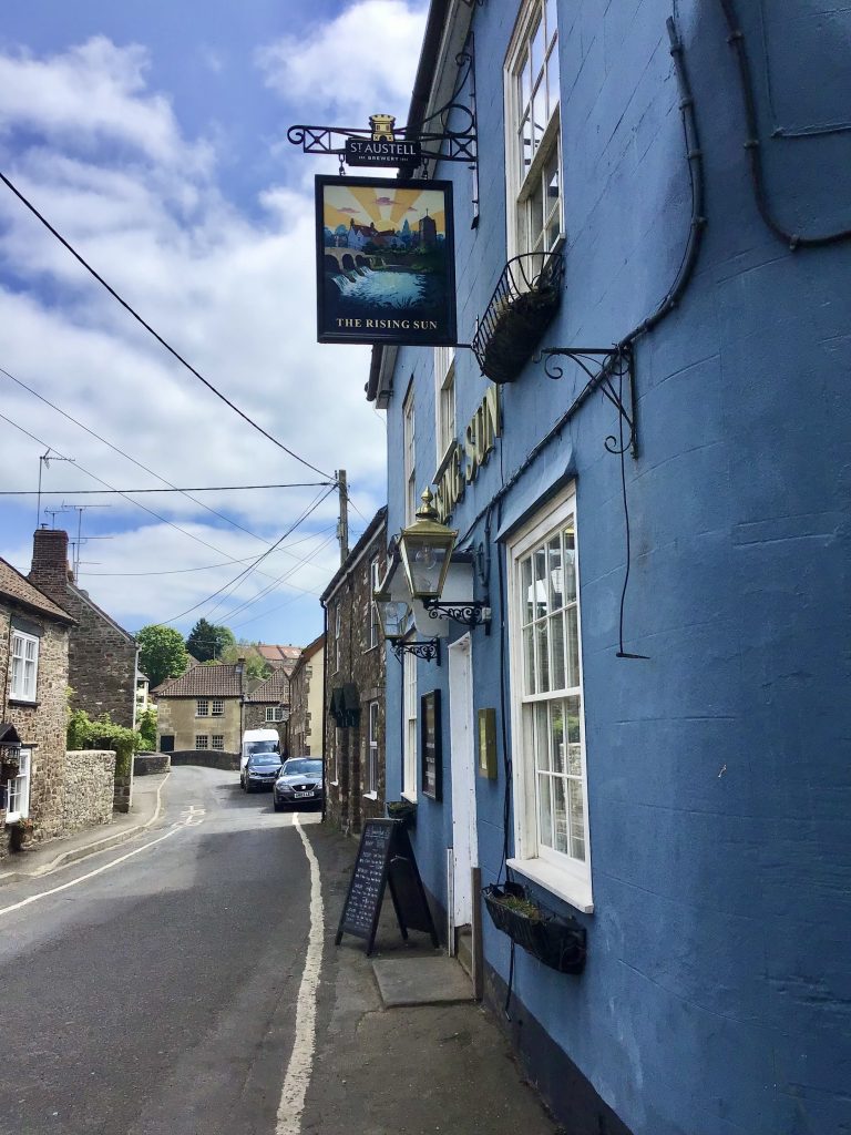 The Rising Sun Pub in Pensford, Somerset