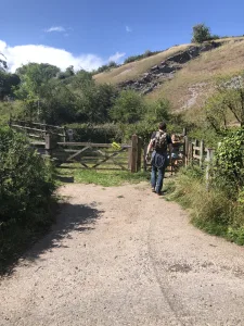 Entrance to Draycott Sleights Nature Reserve