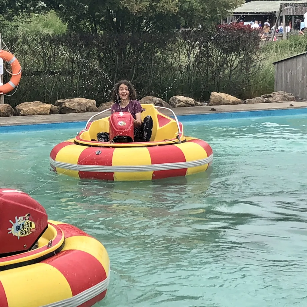 Water ride at Puxton Park