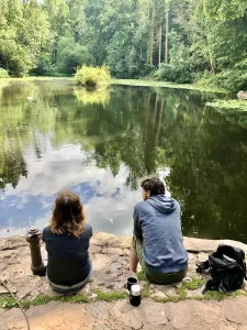 View over Abbot's Pool