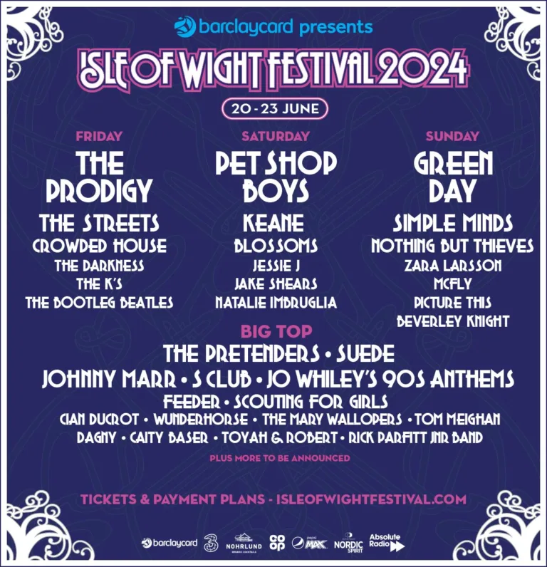 Isle of Wight Festival line up