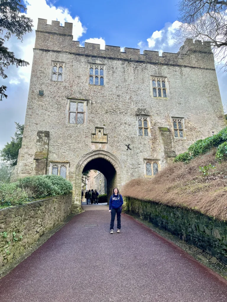 Entrance to Dunster Castle