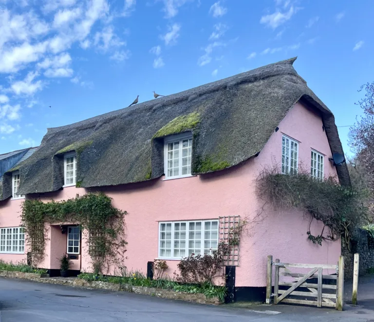 Rose Cottage in Dunster Village