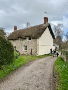 Thatched cottage in East Quantoxhead, Somerset